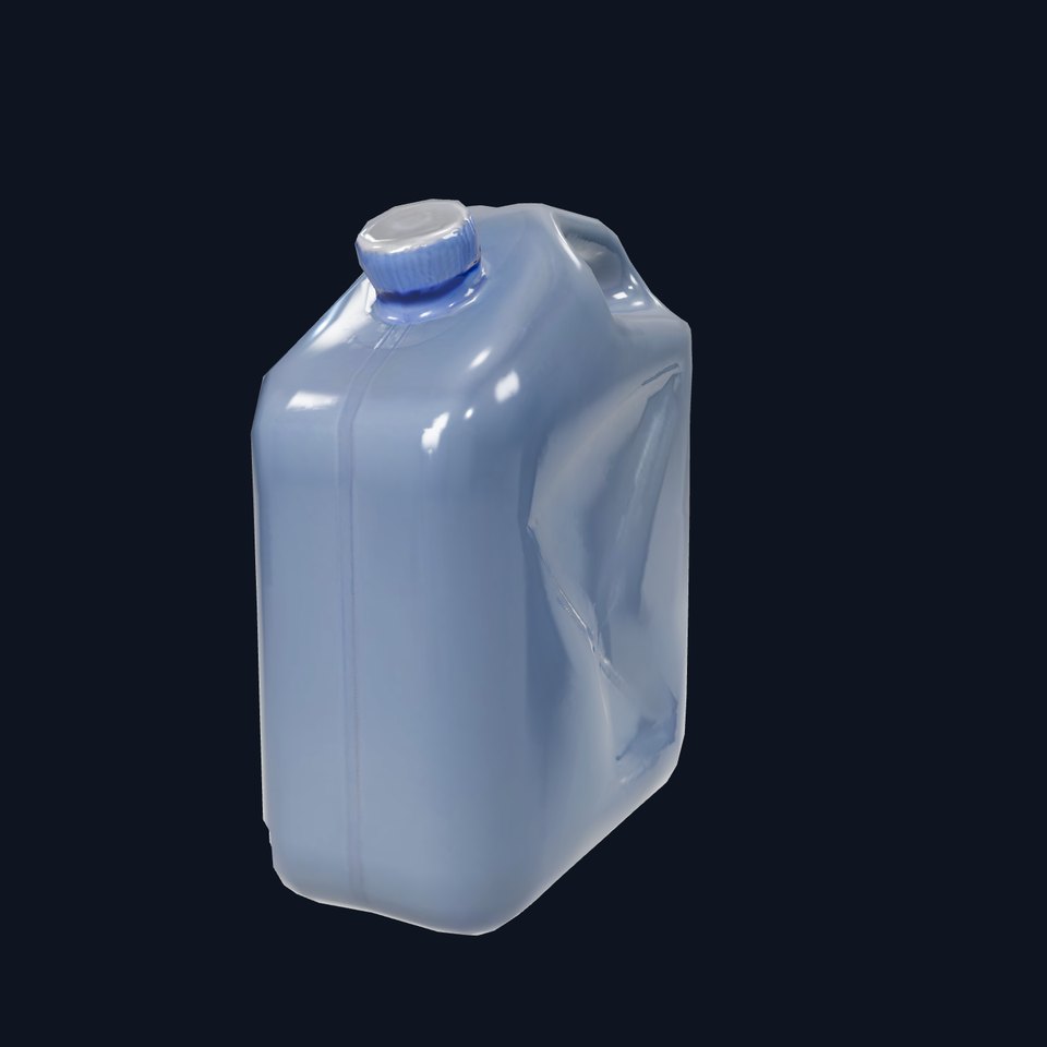 Sleek Navy Container model pack